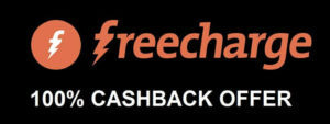 FREECHARGE cashback offer