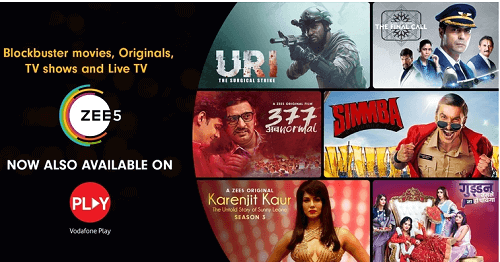 vodafone play mobile website free music movies