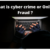साइबर धोखाधड़ी क्या है और इससे बचाव के तरीके what is cyber crime or Online Fraud ?