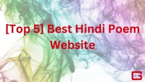 [Top 5] best hindi poem website